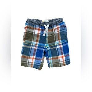 Mini Boden Size 5 Plaid Flannel Shorts